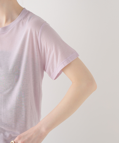 「IENA」 半袖Tシャツ FREE オレンジ レディース IENA 「IENA」 半袖Tシャツ FREE オレンジ レディース