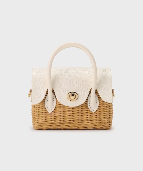 ショルダーバッグ carving tribes micro CARVING TRIBES ショルダーバッグ バッグ Micro RattanBag レディース