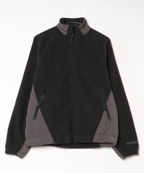 WILD THINGS（ワイルドシングス） ジップアップブルゾン L ブラック