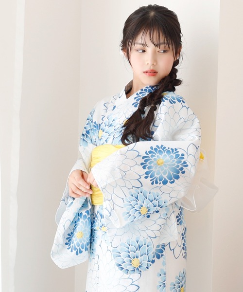 【1人で着られる】セパレート浴衣 UNCOCON 浴衣 1人で着られる セパレート浴衣 3点セット