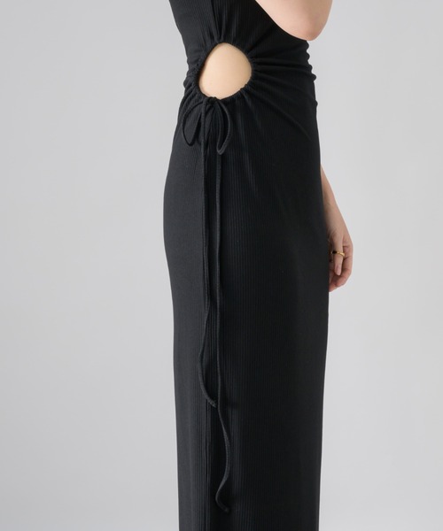 「muku」 ノースリーブワンピース FREE アイボリー レディース_画像5