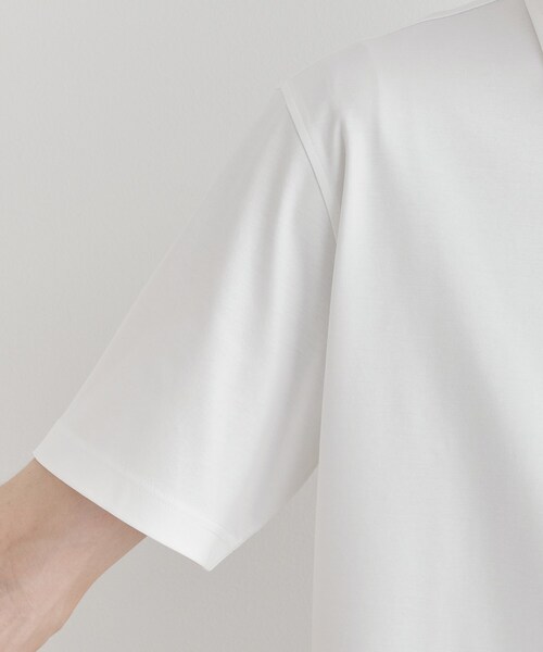 TAKEO KIKUCHI（タケオキクチ） ポロシャツ 「LIMITED」アイスクリア