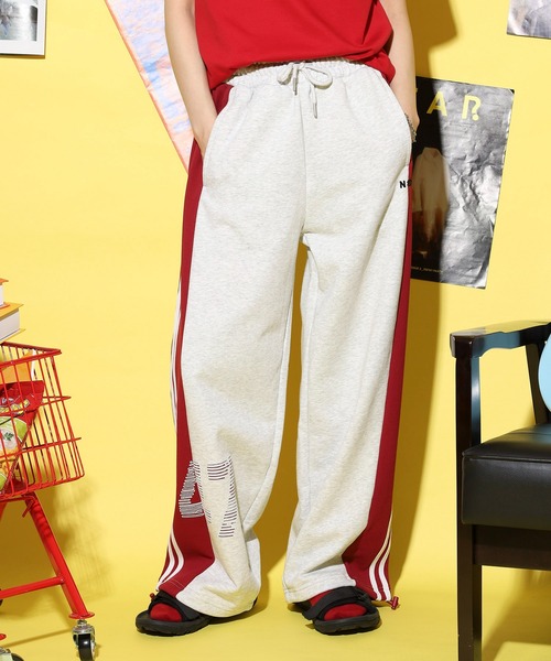 NERDY スウェット セットアップ M ☆NERDY☆Denim Hoodie Track Set☆大人気☆ (NERDY