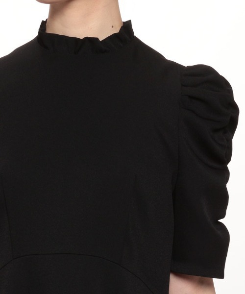 「LOULOU WILLOUGHBY」 半袖ワンピース 1 ブルー レディース_画像9