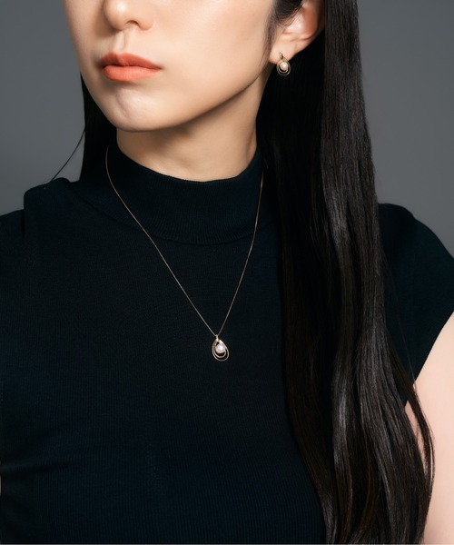 ネックレス K18 アコヤ パール ネックレス レディース メンズの画像