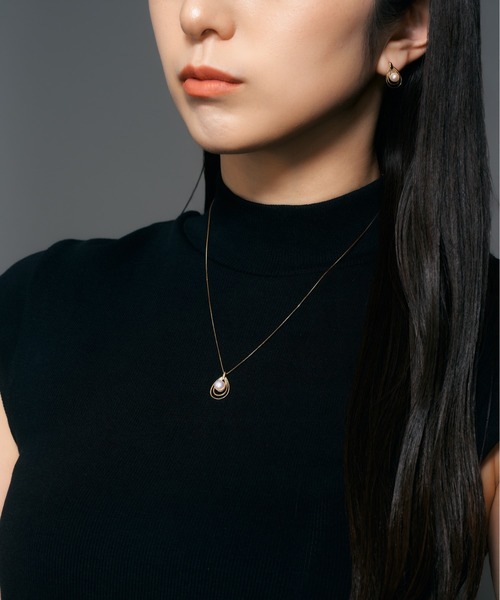 ネックレス K18 アコヤ パール ネックレス レディース メンズの画像