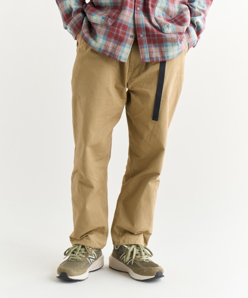 NANGA（ナンガ） パンツ WEAVING BELT CHINO TAPER PT/ウェビング