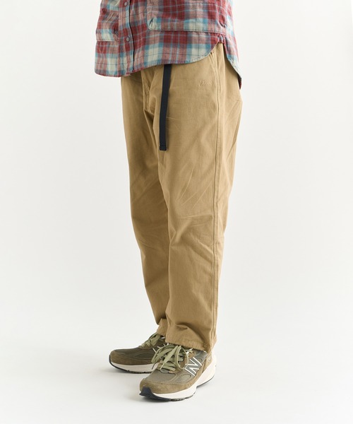 NANGA（ナンガ） パンツ WEAVING BELT CHINO TAPER PT/ウェビング