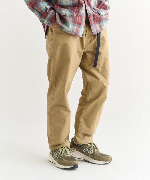 NANGA（ナンガ） パンツ WEAVING BELT CHINO TAPER PT/ウェビング