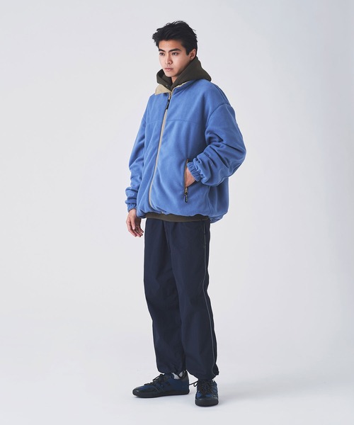 「FIRST DOWN」 ジップアップブルゾン M ブラック メンズ_画像5