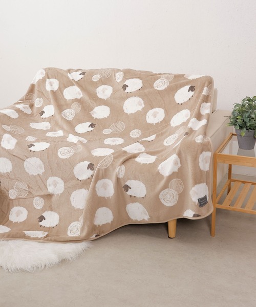 ブランケット ひつじくん マイクロブランケット 140cm×200cm
