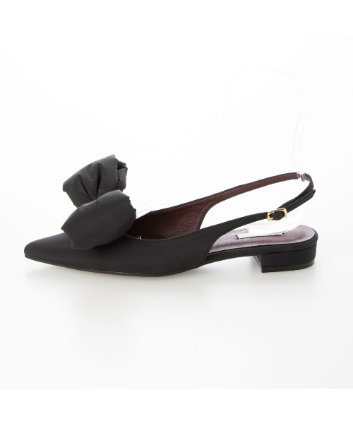 「EVOL」 フラットサンダル 23.5cm ブラック レディース_画像3