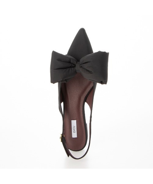 「EVOL」 フラットサンダル 23.5cm ブラック レディース_画像5