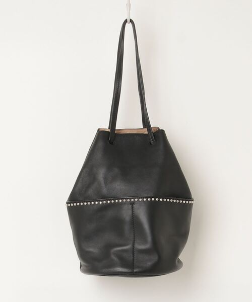 ミスシャ✨美品✨　J&M DAVIDSON　ハンドバッグ　レザー　ブラック J&M Davidson（J＆Mデヴィッドソン） 」 ハンドバッグ - ブラック