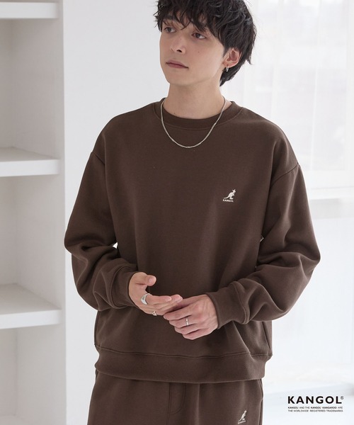 KANGOL（カンゴール） パジャマ 別注 ロゴ ワンポイント刺繍 オーバー