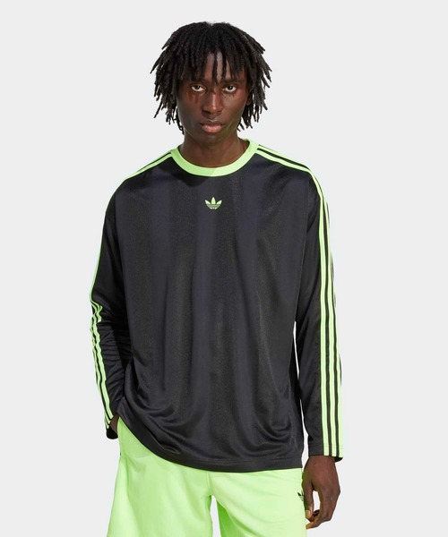 tシャツ adidas アディカラー ジャカード 長袖ジャージー / ロンT / アディダスオリジナルス adidas Originals メンズ レ | adidas