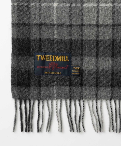 【新品未使用】TWEEDMILL ストール　マフラー TWEED MILL（ツイードミル） ストール マフラー 「TWEEDMILL/ツイード