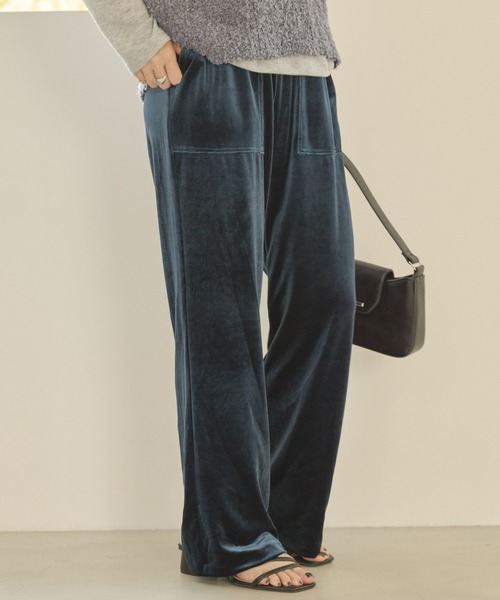 AMERICAN HOLIC（アメリカンホリック） パンツ ベイカーベロアパンツ