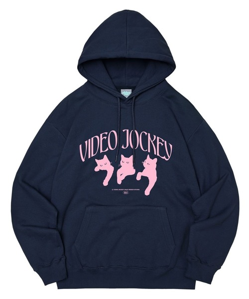 パーカー 「UNISEX」VIDEO JOCKEY／NYANGNYANGフーディー レディース