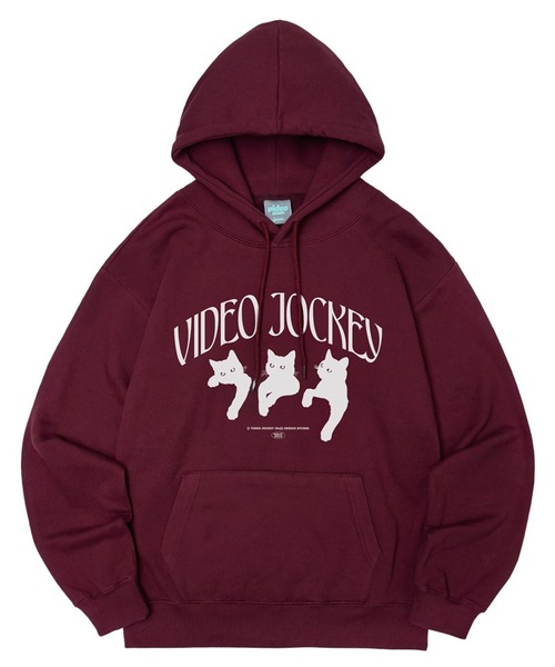 パーカー 「UNISEX」VIDEO JOCKEY／NYANGNYANGフーディー レディース