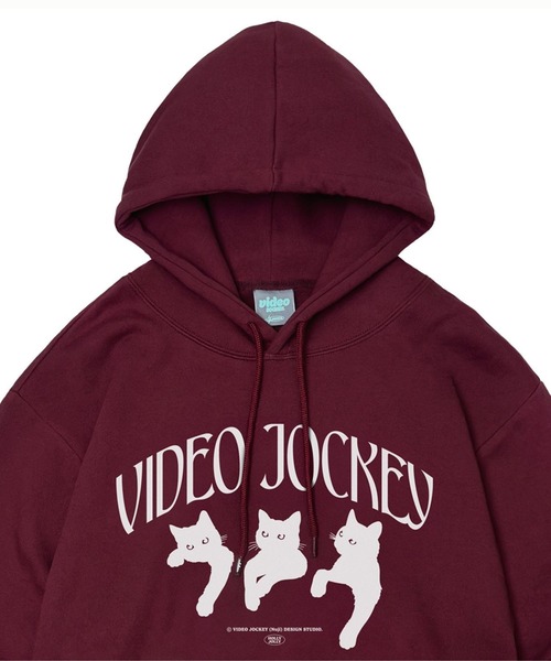 パーカー 「UNISEX」VIDEO JOCKEY／NYANGNYANGフーディー レディース