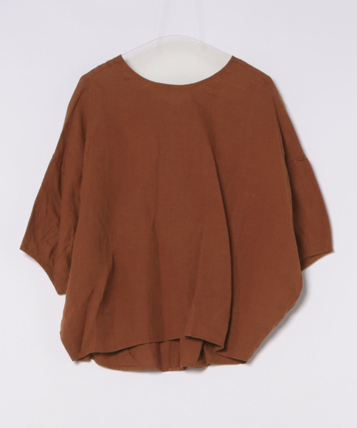 「RNA-N」 ドルマンスリーブブラウス MEDIUM レンガ レディース_画像2