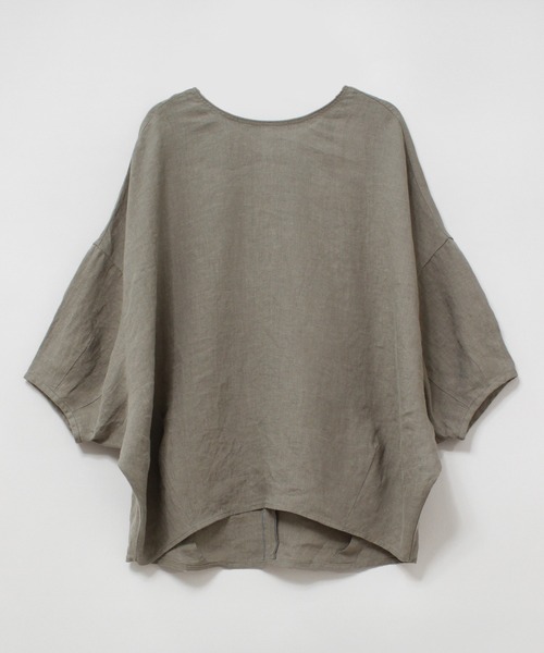 「RNA-N」 ドルマンスリーブブラウス MEDIUM レンガ レディース_画像3