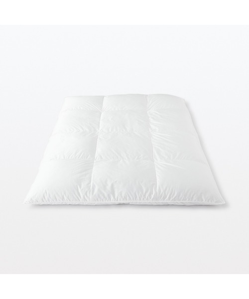 無印良品（MUJI） ベッド 寝具 防ダニ 羽毛掛ふとん・二層式／SD