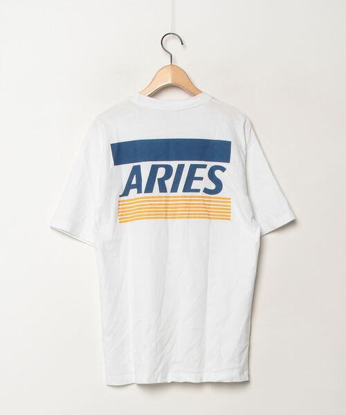 「ARIES」 半袖Tシャツ SMALL ホワイト メンズ_画像2