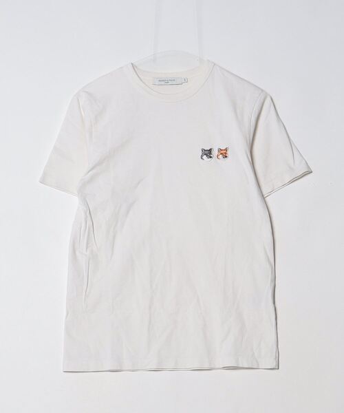 MAISON KITSUNE（メゾン キツネ） 半袖Tシャツ XX-SMALL ホワイト系