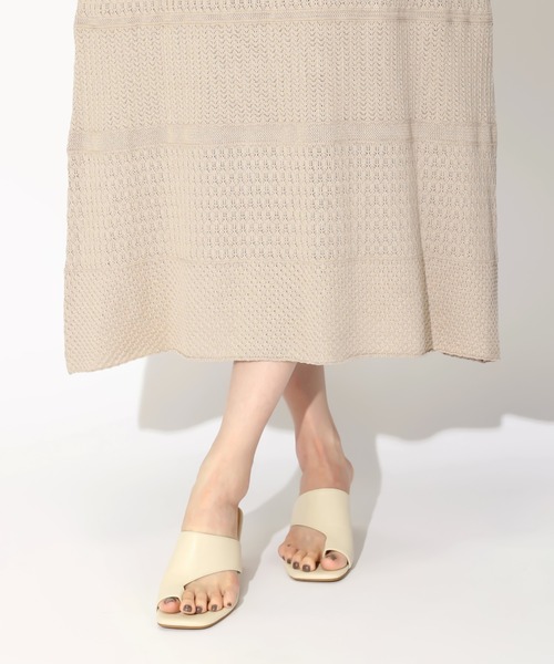 「MISCH MASCH」 半袖ワンピース M ホワイト レディース_画像3