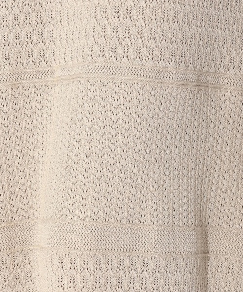 「MISCH MASCH」 半袖ワンピース M ホワイト レディース_画像4