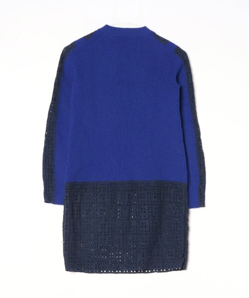 「sacai luck」 長袖ニット 1 ブルー レディース_画像2