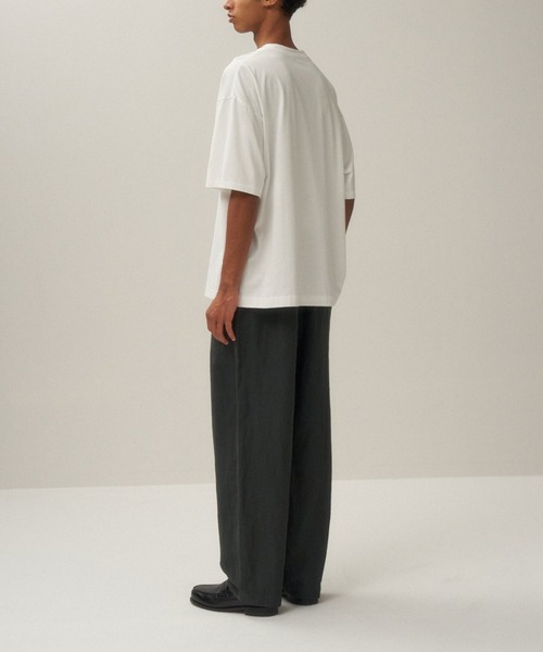 「ATON」 半袖Tシャツ LARGE グリーン レディース_画像5