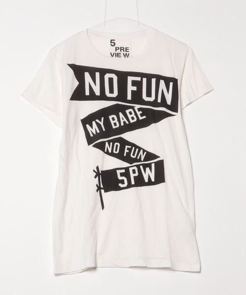 5PREVIEW（ファイブプレビュー） 半袖Tシャツ X-SMALL ホワイト レディース : ZOZOTOWN Yahoo!店 - 通販 ...