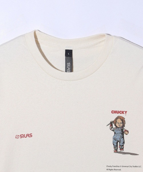 「SILAS」 半袖Tシャツ X-LARGE ホワイト メンズ_画像4