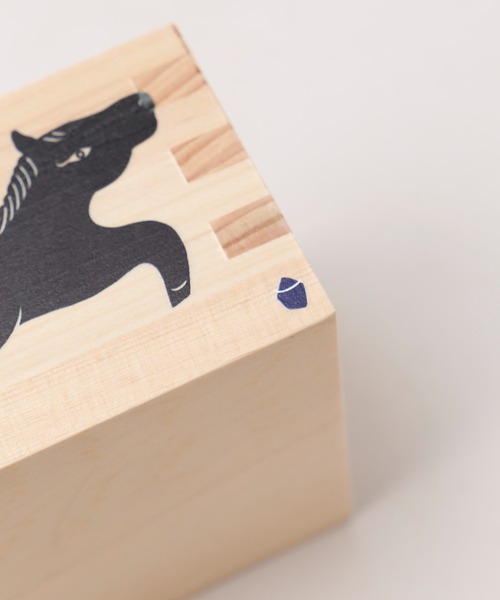 岩座 IWAKURA インテリア 「岩座」2026年干支午（うま）盛り塩枡