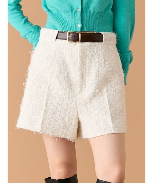 LILY BROWN（リリー ブラウン）ベルト付きショートパンツ LILY BROWN（リリーブラウン） パンツ ベルト付きショートパンツ