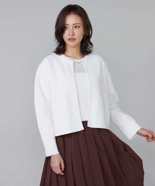 Le souk（ルスーク） カーディガン ミラノリブフォルムカーディガン