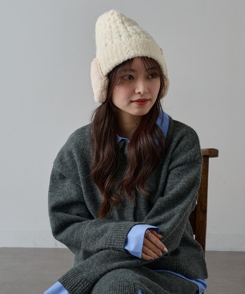 帽子　ニット帽など 6点セット まとめて　コレクション ケーブル編み ニット帽子 レディース秋冬 | ミニミニストア