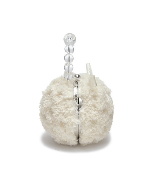 ハンドバッグ 「X SUSAN FANG」 FURRY BUBBLE BOW BAGの画像