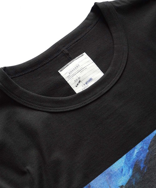 「SHAREEF」 7分袖Tシャツ 2 ホワイト メンズ_画像4