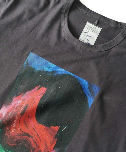 「SHAREEF」 7分袖Tシャツ 2 ホワイト メンズ_画像7