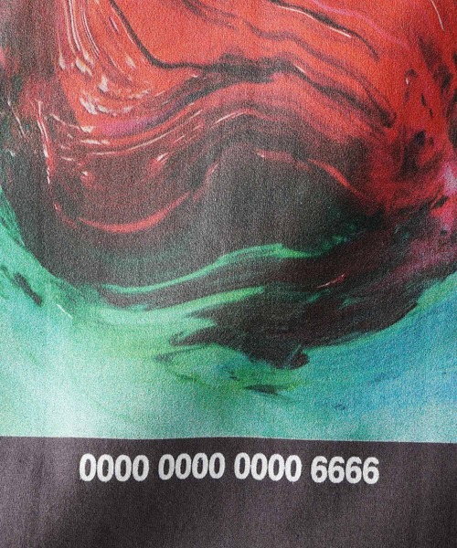 「SHAREEF」 7分袖Tシャツ 2 ホワイト メンズ_画像8