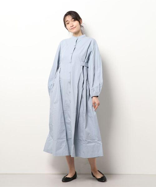 「ECRIRE」 長袖ワンピース M オフホワイト レディース_画像3