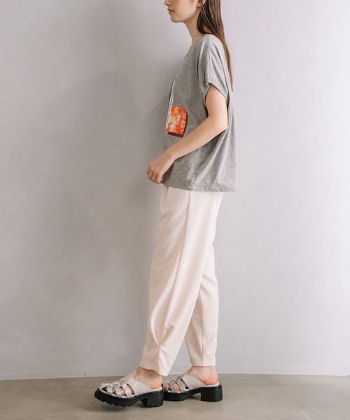 「MARECHAL TERRE」 ノースリーブトップス MEDIUM ブラック レディース_画像4