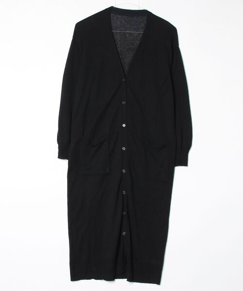 BEAMS HEART（ビームス ハート） ニットカーディガン - ブラック