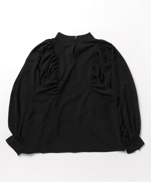 「e-zakkamania stores」 長袖ブラウス M ライトベージュ レディース_画像2