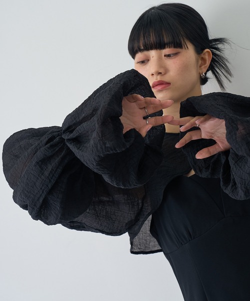 NOGLE ワンピース 「NOGLE/ノグル」2wayシアーティアードボレロセット