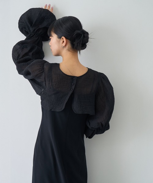 NOGLE ワンピース 「NOGLE/ノグル」2wayシアーティアードボレロセット